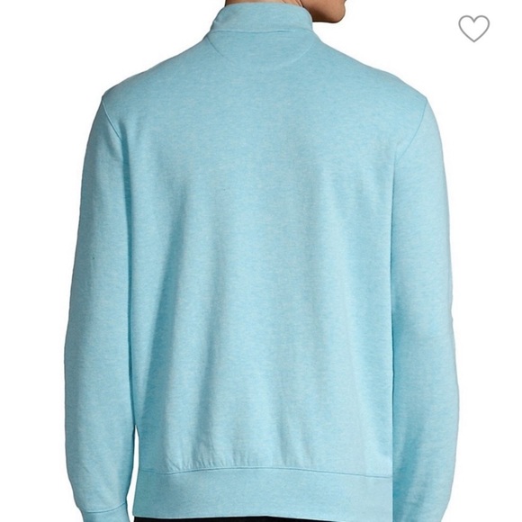 NWT Polo Ralph Lauren
Logo Embroidered Mock Neck Quarter-Zip Sweater Size S - Picture 2 of 10